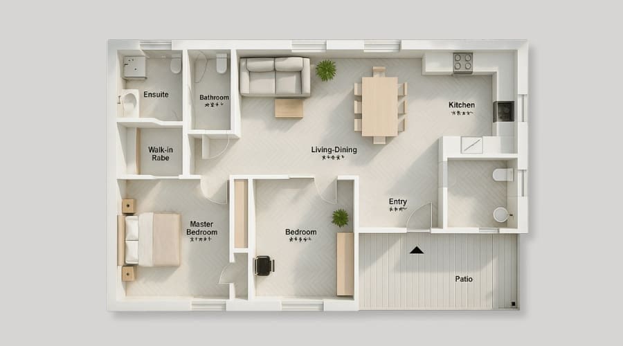 Luxe Homes 360 - Autopromocion Casas Prefabricadas Línea Smart - casa prefabricada estructura madera 102 5