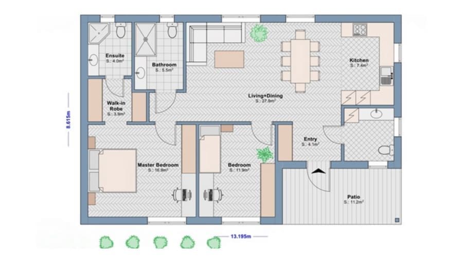 Luxe Homes 360 - Autopromocion Casas Prefabricadas Línea Smart - casa prefabricada estructura madera 102B 5