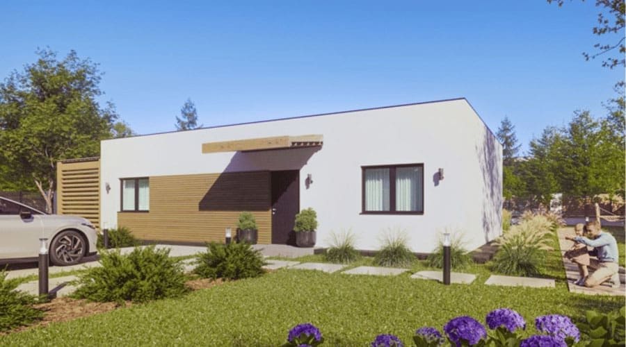 Luxe Homes 360 - Autopromocion Casas Prefabricadas Línea Smart - casa prefabricada estructura madera 108 4