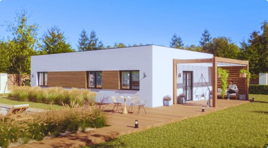 Luxe Homes 360 - Autopromocion Casas Prefabricadas Línea Smart - casa prefabricada estructura madera 108