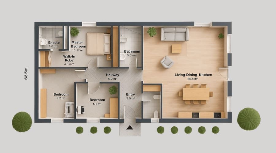 Luxe Homes 360 - Autopromocion Casas Prefabricadas Línea Smart - casa prefabricada estructura madera 124 7