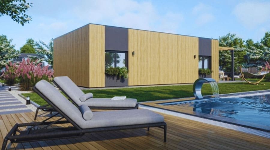 Luxe Homes 360 - Autopromocion Casas Prefabricadas Línea Smart - casa prefabricada estructura madera 84