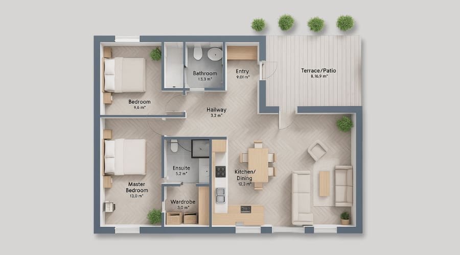 Luxe Homes 360 - Autopromocion Casas Prefabricadas Línea Smart - casa prefabricada estructura madera 93 7