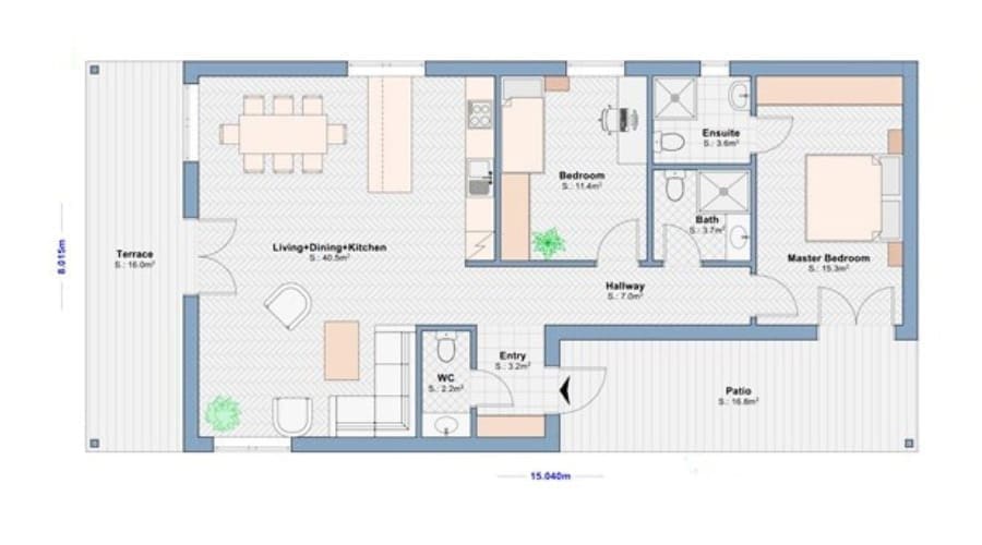 Luxe Homes 360 - Autopromocion Casas Prefabricadas Línea Smart - casa prefabricada estructura madera 104 2