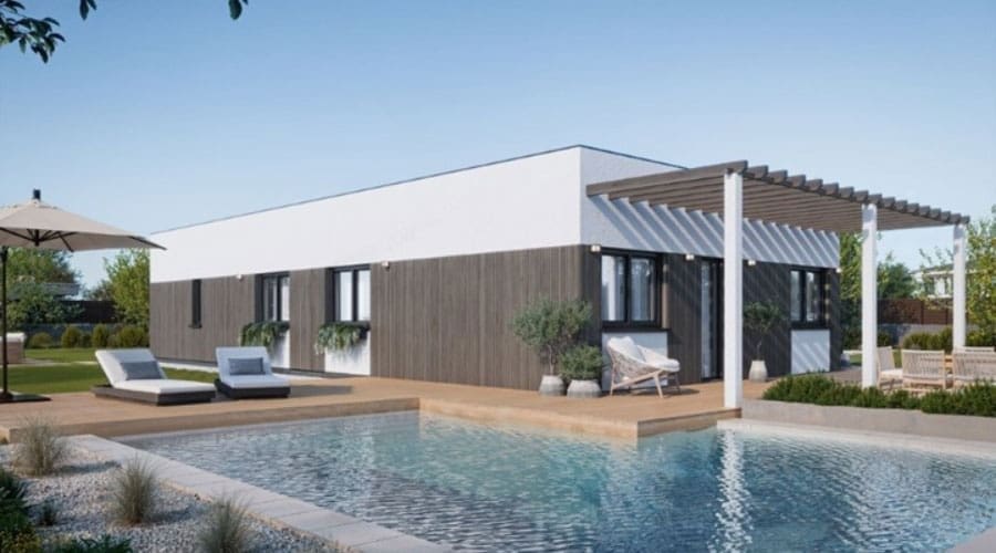 Luxe Homes 360 - Casa Prefabricada - Modelo S-115 - casa prefabricada estructura madera 1153