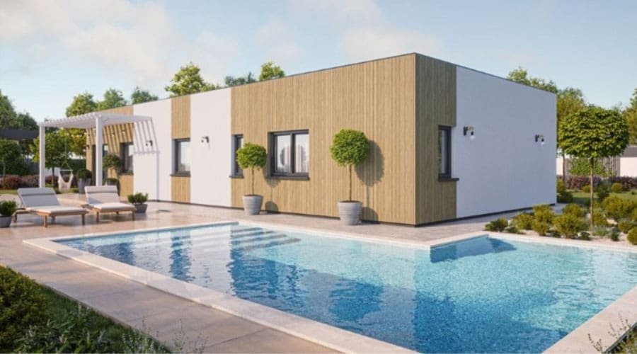 Luxe Homes 360 - Autopromocion Casas Prefabricadas Línea Smart - casa prefabricada estructura madera 120 4